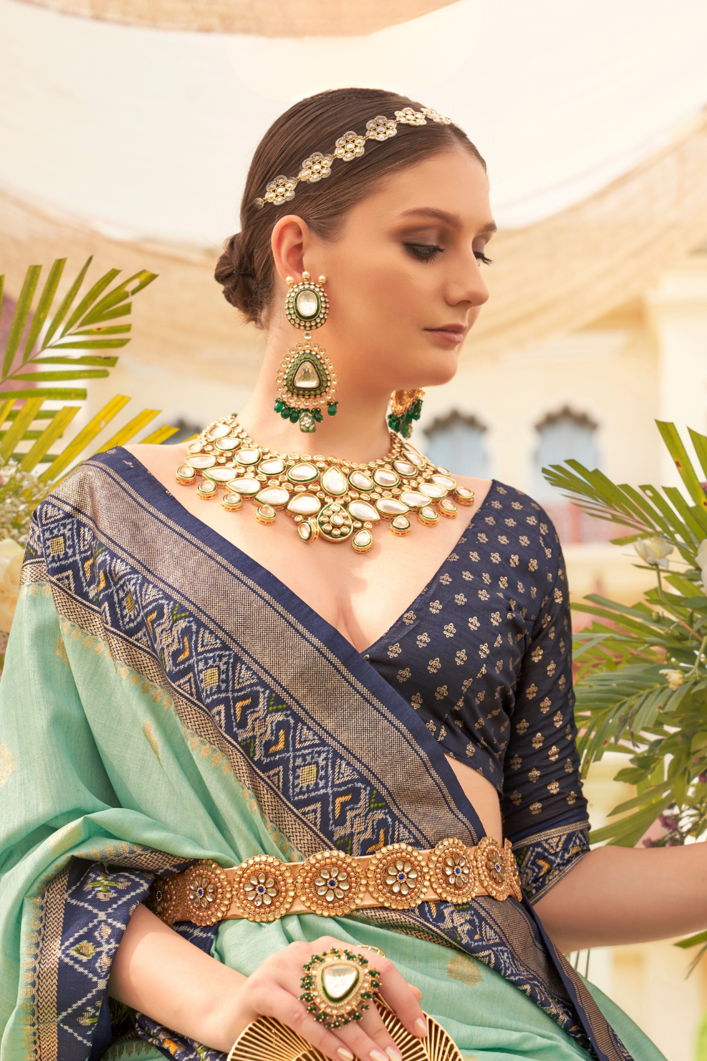Luxury Finish Sigma Silk Saree with Mercerized Glossy Touch