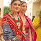 Traditional Patola Silk Saree for Weddings with Matching Blouse