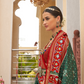 Traditional Patola Silk Saree for Weddings with Matching Blouse
