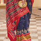 Traditional Patola Silk Saree for Weddings with Matching Blouse