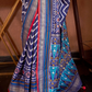 Gold Printed Patola Style Saree in Premium Sigma Silk