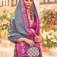 Premium Mercerized Silk Saree with Patola Motifs