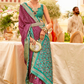 Premium Mercerized Silk Saree with Patola Motifs