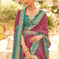 Premium Mercerized Silk Saree with Patola Motifs