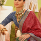 Premium Mercerized Silk Saree with Patola Motifs