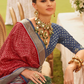 Premium Mercerized Silk Saree with Patola Motifs