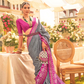 Premium Mercerized Silk Saree with Patola Motifs