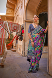 LAVANTE_FASHION_MERCERIZED_SIGMA_SILK_WITH_UNIQUE_PATOLA_DESIGN_AND_ELEGANT_GOLD_PRINT_WITH_GOLD_PRINTED_WAIST_KANDORA_BELT_11 - LaVante Fashion