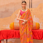 Mercerized Sigma Silk Saree with Classic Design and Aqua Finish - LaVante Fashion