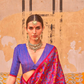 Mercerized Sigma Silk Saree with Classic Design and Aqua Finish - LaVante Fashion
