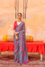 Mercerized Sigma Silk Saree with Classic Design and Aqua Finish - LaVante Fashion