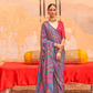 Mercerized Sigma Silk Saree with Classic Design and Aqua Finish - LaVante Fashion