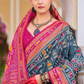 Mercerized Sigma Silk Saree with Traditional Classic Design - LaVante Fashion