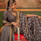 Designer Print Silk Saree for Festive and Casual Wear