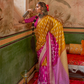 Designer Print Silk Saree for Festive and Casual Wear