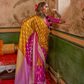 Designer Print Silk Saree for Festive and Casual Wear
