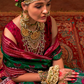 Patola Printed Sigma Silk Saree with Gold Accents