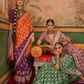 Designer Print Silk Saree for Festive and Casual Wear