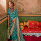 Designer Print Silk Saree for Festive and Casual Wear