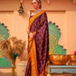 Mercerized Sigma Silk Saree with Classic Traditional Design