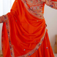 Regal Mirror and Gota Patti Work Silk Lehenga Choli