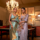 Elegant Modal Saree with Copper Zari Handloom Weaving