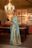 LAVANTE_FASHION_MODAL_COPPER_ZARI_HANDLOOM_WEAVING_4 - LaVante Fashion