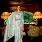 Elegant Handloom Saree with Traditional Woven Design