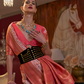 Handloom Saree with Kashmiri Chaap Weaving Design Elegance