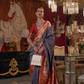Graceful Gota Handloom Woven Silk Saree with Traditional Detailing