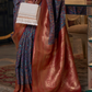 Graceful Gota Handloom Woven Silk Saree with Traditional Detailing