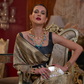 Graceful Gota Handloom Woven Silk Saree with Traditional Detailing