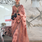 Heavy Modal Saree with Kashmiri Handloom Weaving Elegance