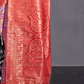 Woven Banarasi Silk Blend Saree with Traditional Motifs