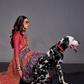 Woven Banarasi Silk Blend Saree with Traditional Motifs