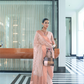 Elegant Mukaish Saree with Traditional Handloom Weaving