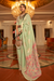 Premium Modal Saree with Ethnic Kashmiri Pallu and Blouse