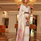 Premium Modal Saree with Ethnic Kashmiri Pallu and Blouse