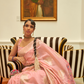 Premium Modal Saree with Ethnic Kashmiri Pallu and Blouse