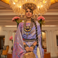 Premium Modal Saree with Ethnic Kashmiri Pallu and Blouse