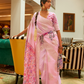 Premium Modal Saree with Ethnic Kashmiri Pallu and Blouse