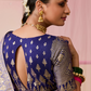 Banarasi Dola Silk Saree with Brocade Blouse Elegance