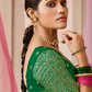 Banarasi Dola Silk Saree with Brocade Blouse Elegance