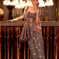 Multi Pure Linen Saree with Copper Zari Weaving Elegance