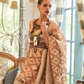 Multi Tissue Saree with Zari Handloom Weaving Elegance