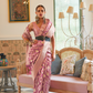 Multi Tissue Saree with Zari Handloom Weaving Elegance
