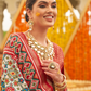 Elegant Traditional Silk Saree with Patola Print