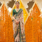 Elegant Traditional Silk Saree with Patola Print