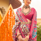 Elegant Traditional Silk Saree with Patola Print