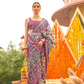 Elegant Traditional Silk Saree with Patola Print